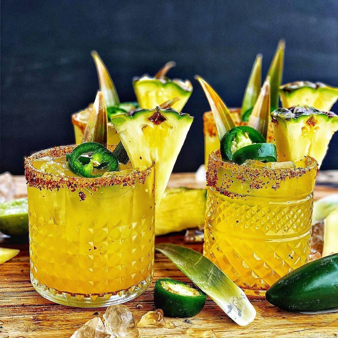 Pina Jalapeno Delicias - Easy Cocktails With Tequila Spirits