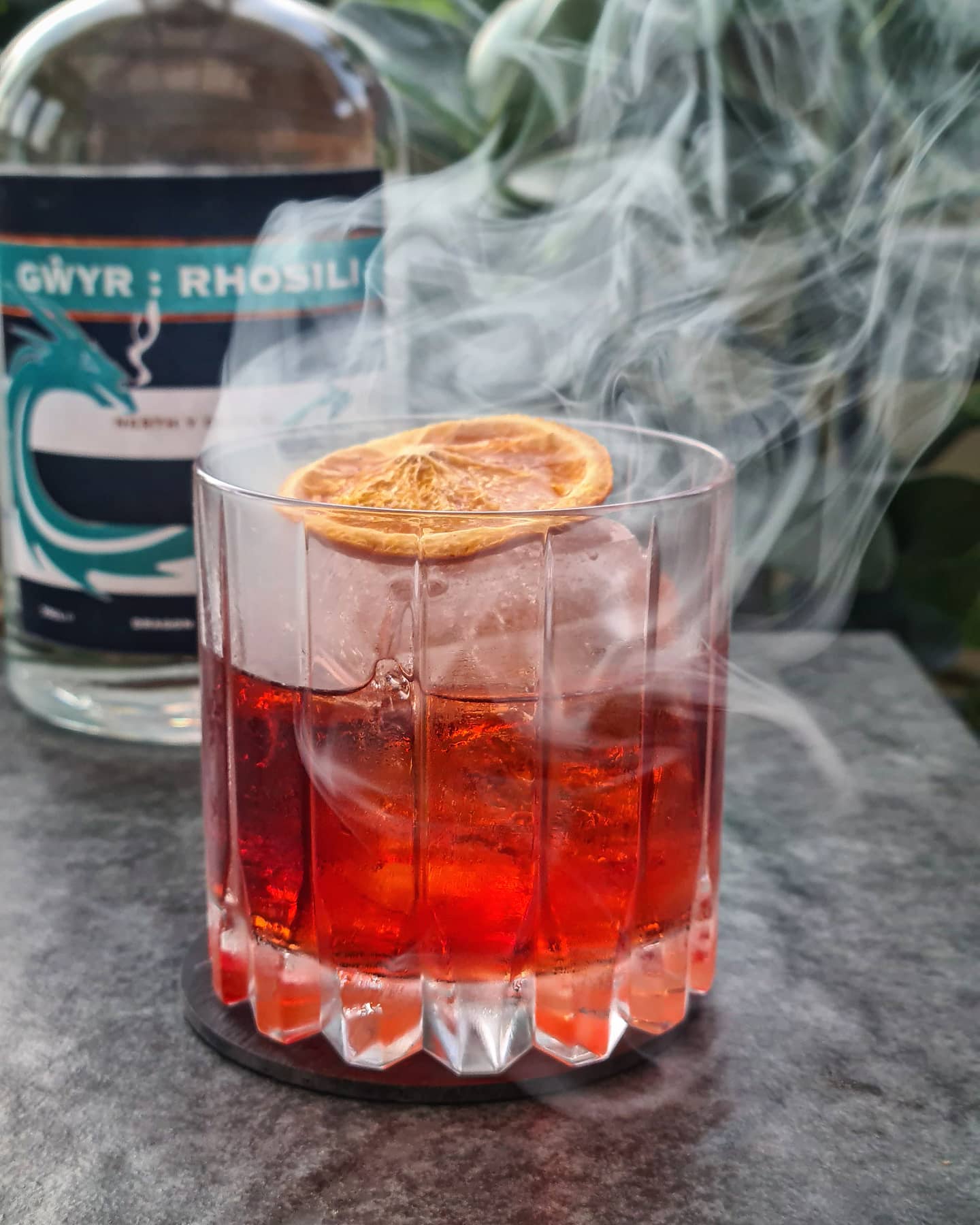 Smoked Dragon Negroni - Easy Cocktails With Gin Spirits