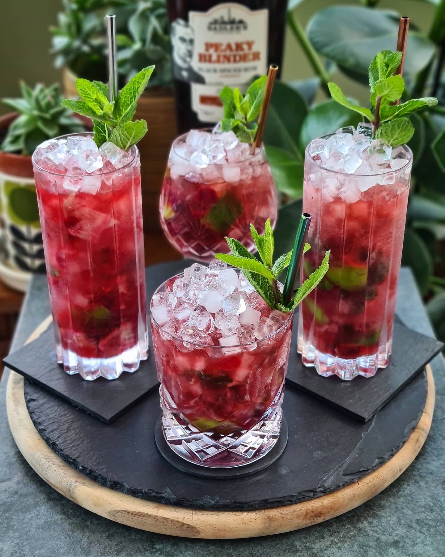 Spiced Cranberry Mojito - Easy Cocktails With Rum Spirits